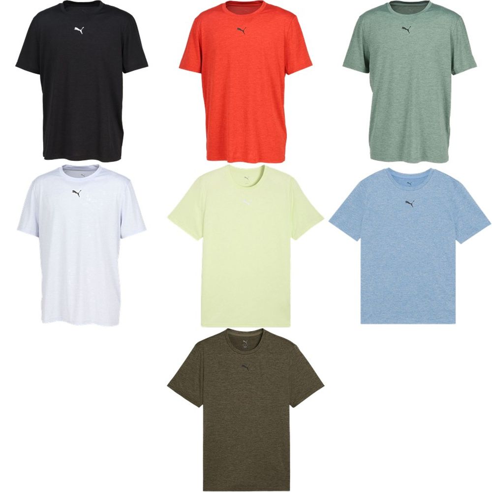 プーマ PUMA マルチSPウェア メンズ   TAD ESSENTIALS HEATHER CHEST LOGO Tシャツ 527378 2025SS