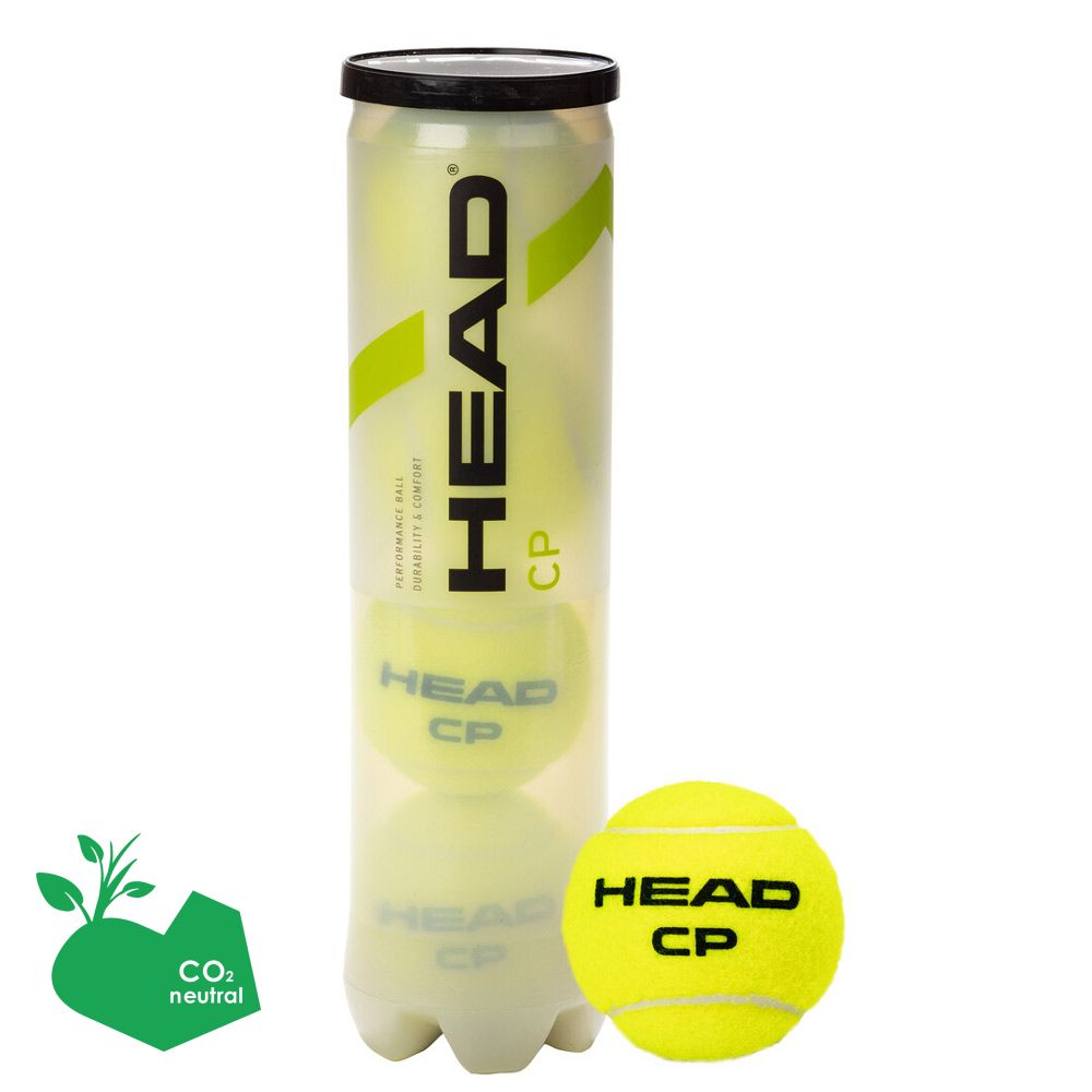 「部活応援キャンペーン10袋」 HEAD ヘッド 「HEAD CP ヘッド・シーピー 4球入り5箱 60缶/240球  577094」テニスボール 『即日出荷』_1