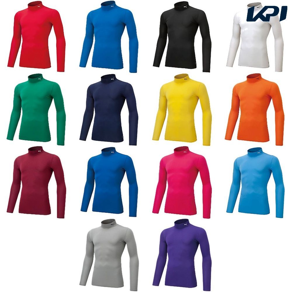 プーマ PUMA サッカーウェア ジュニア   コンプレッション ジュニア モックネック LS 656332
