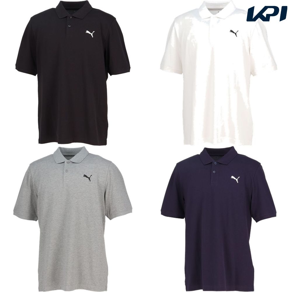 プーマ PUMA マルチSPウェア メンズ   ESS スモール プーマロゴ ピケポロシャツ 687587 2025SS