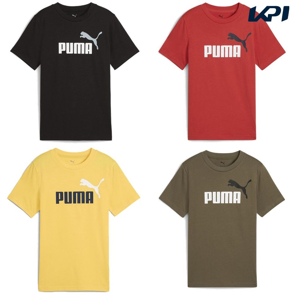 プーマ PUMA マルチSPウェア ジュニア   ESS 2 COLOR NO.1 ロゴ Tシャツ B 687821 2025SS