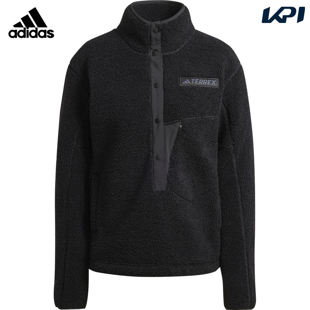 アディダス adidas アウトドアウェア ユニセックス   テレックス Xploric ハイパイルフリース プルオーバー スウェットシャツ JOJ35 2024FW