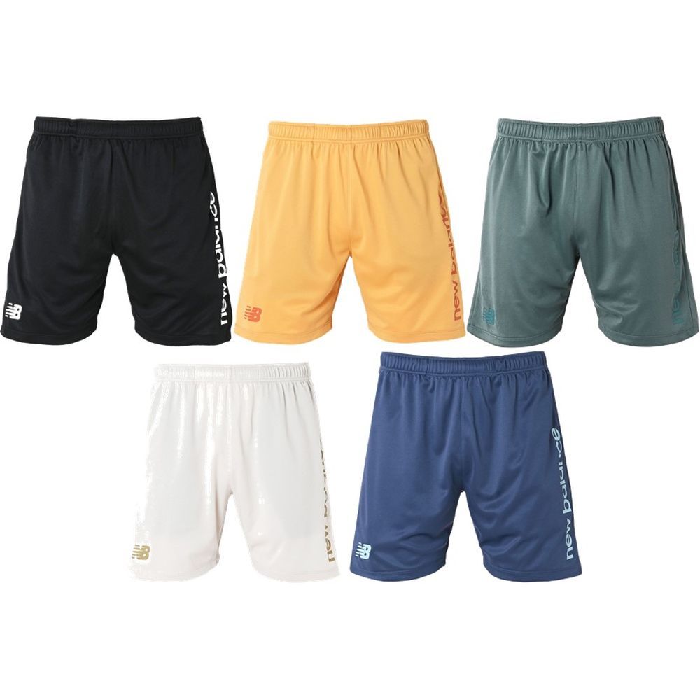ニューバランス NEW BALANCE サッカーウェア メンズ   Black Out Fun &amp; Play Edition ニットショーツ AMS55201 2025SS