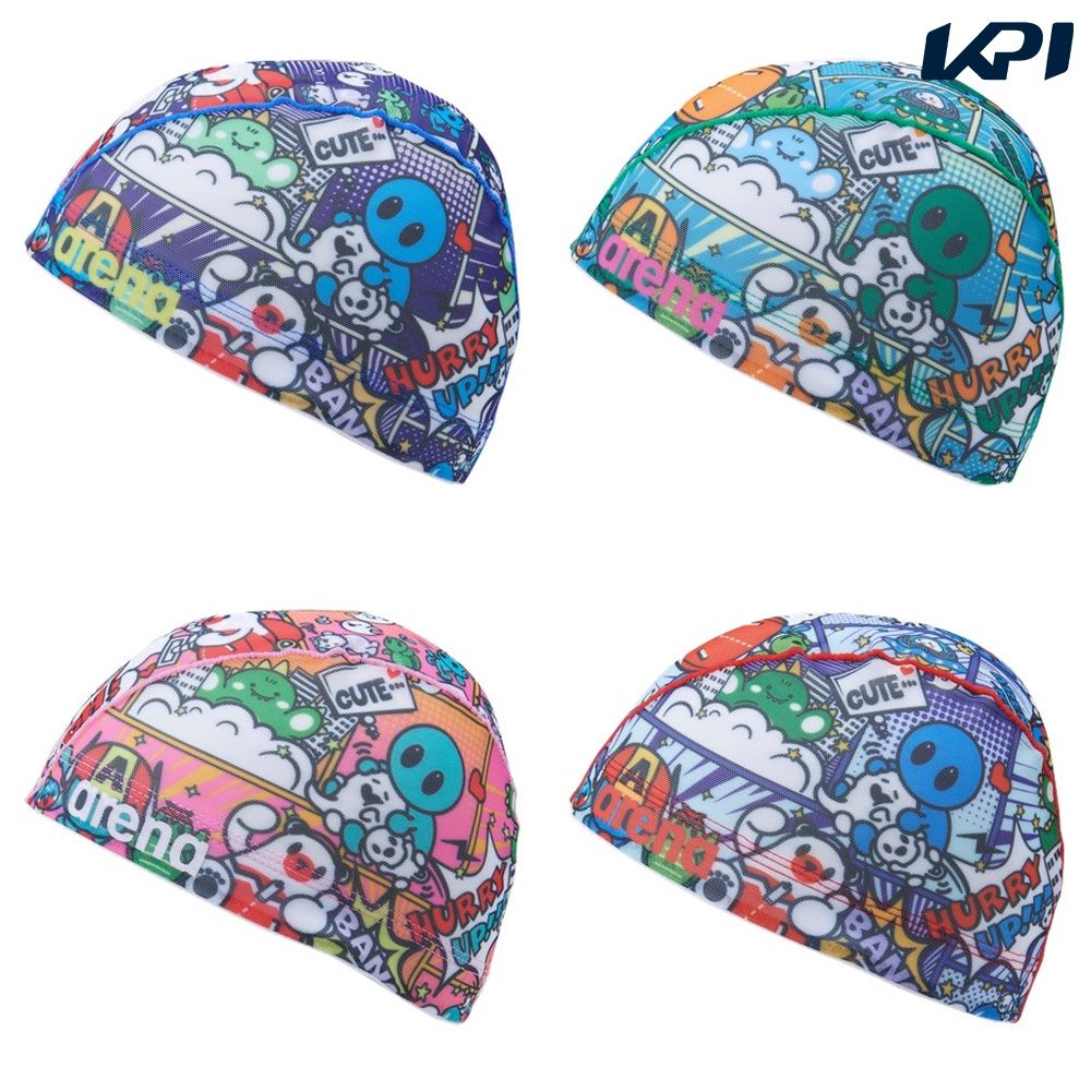 アリーナ ARENA 水泳キャップ・バイザー    メッシュキャップ AS5FSC57U