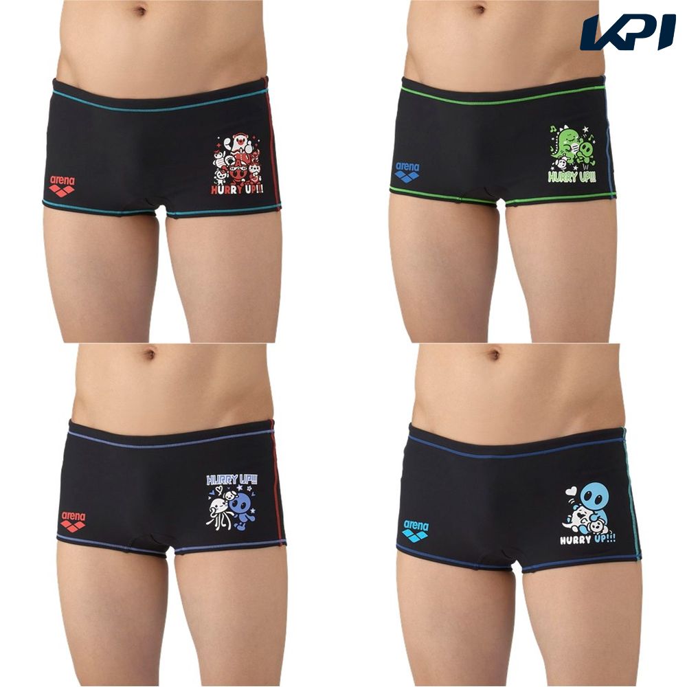 アリーナ ARENA 水泳水着 ジュニア   トレーニングスパッツ ショートレッグ  AS5FWM01B