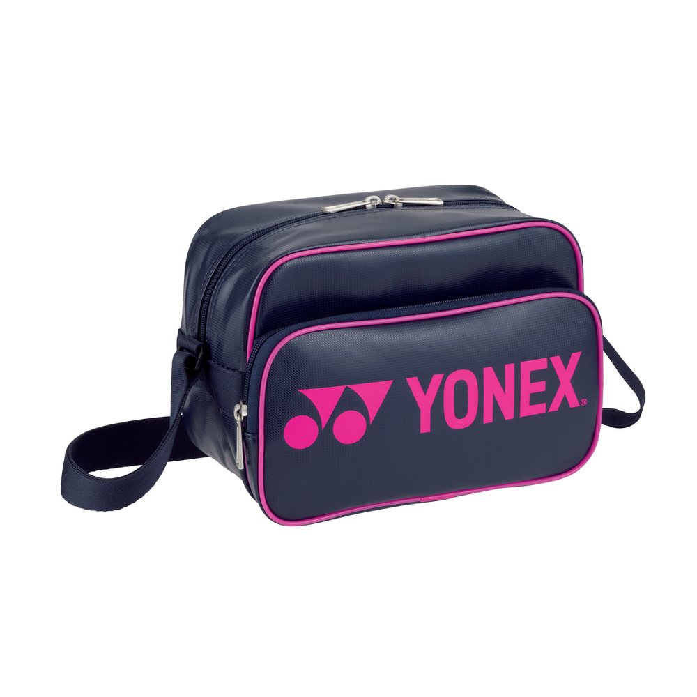 YONEXテニス バッグ ショルダーバッグ ブラック ブルーBAG19SB