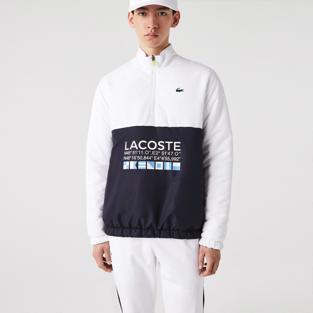 「365日出荷」ラコステ LACOSTE テニスウェア メンズ シグナルフラッグ リバーシブルアノラック ブルゾン BH9245L-0L3 2022FW 『即日出荷』｜sportsjapan｜09