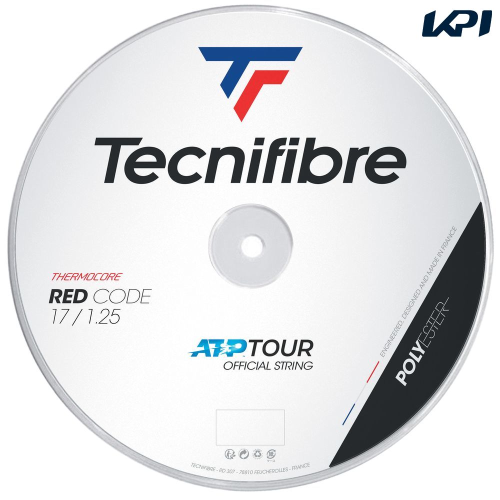�e�N�j�t�@�C�o�[ Tecnifibre �e�j�X�K�b�g�E�X�g�����O  REDCODE  ���b�h�R�[�h  1.25mm  200m���[�� TFR416 TFSR404