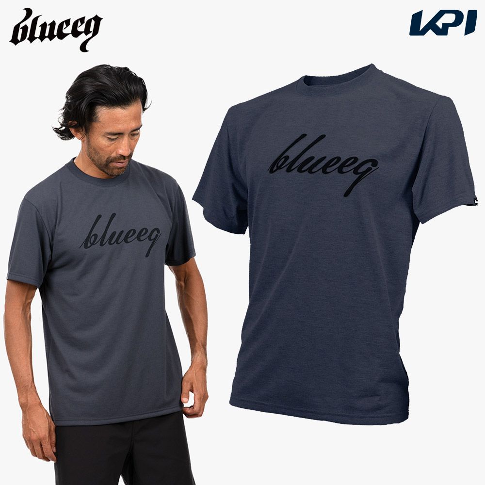 『即日出荷』blueeq ブルイク マルチSPウェア メンズ DRY TEE SCRIPT LOGO BQAS-00007 2022