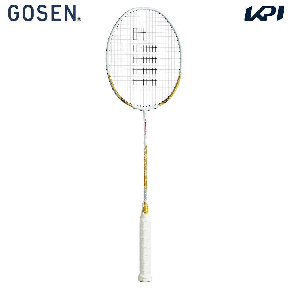 【ガット張り工賃0円】ゴーセン GOSEN バドミントンラケット    凌駕無限 PURE WHITE JPN MODEL ピュアホワイト ジャパンモデル フレームのみ BRGMG4JPW5
