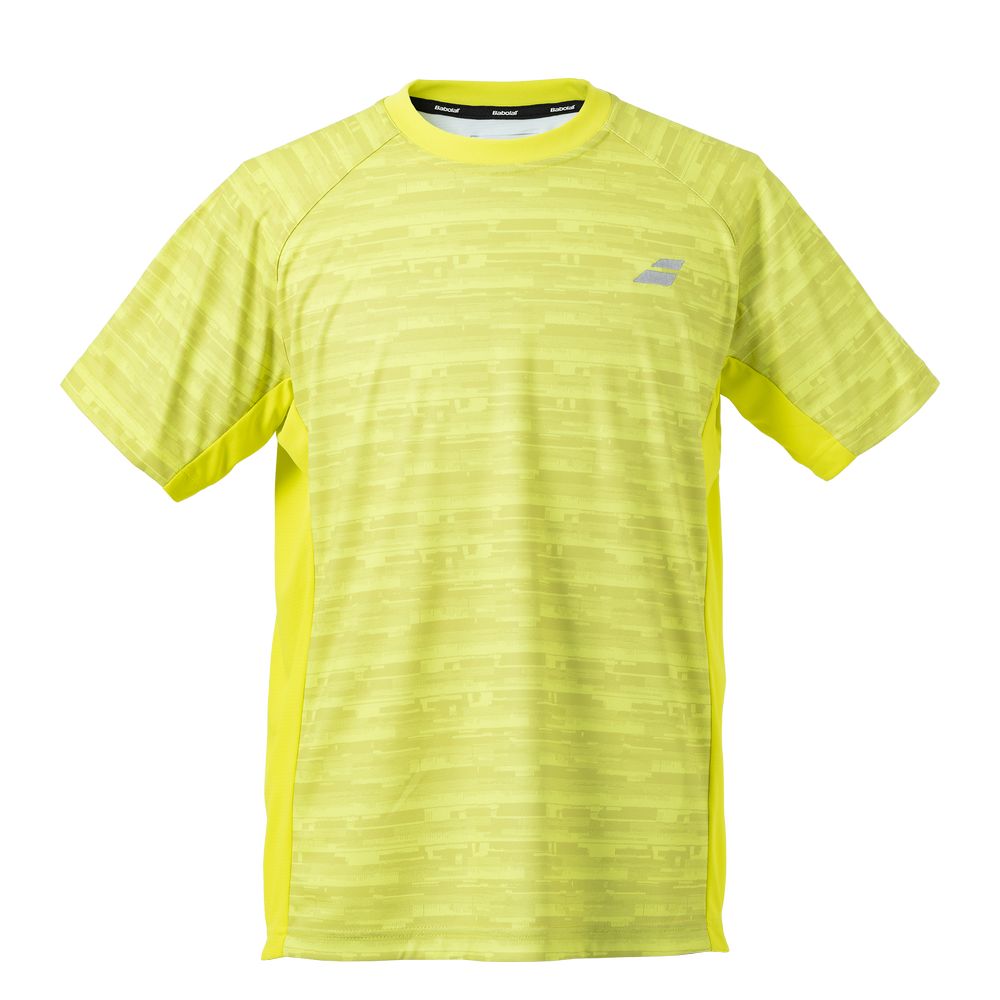 バボラ Babolat テニスウェア ユニセックス   CLUB SHORT SLEEVE SHIRT ショートスリーブ 半袖Tシャツ BUG4312C 2024SS｜sportsjapan｜05