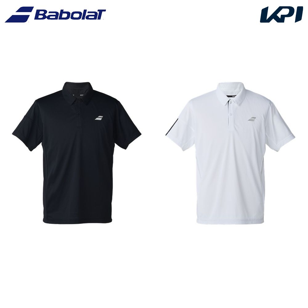 バボラ Babolat テニスウェア ユニセックス CLUB SHORT SLEEVE SHIRT  ショートスリーブシャツ ゲームシャツ BUG6312C 2026SS