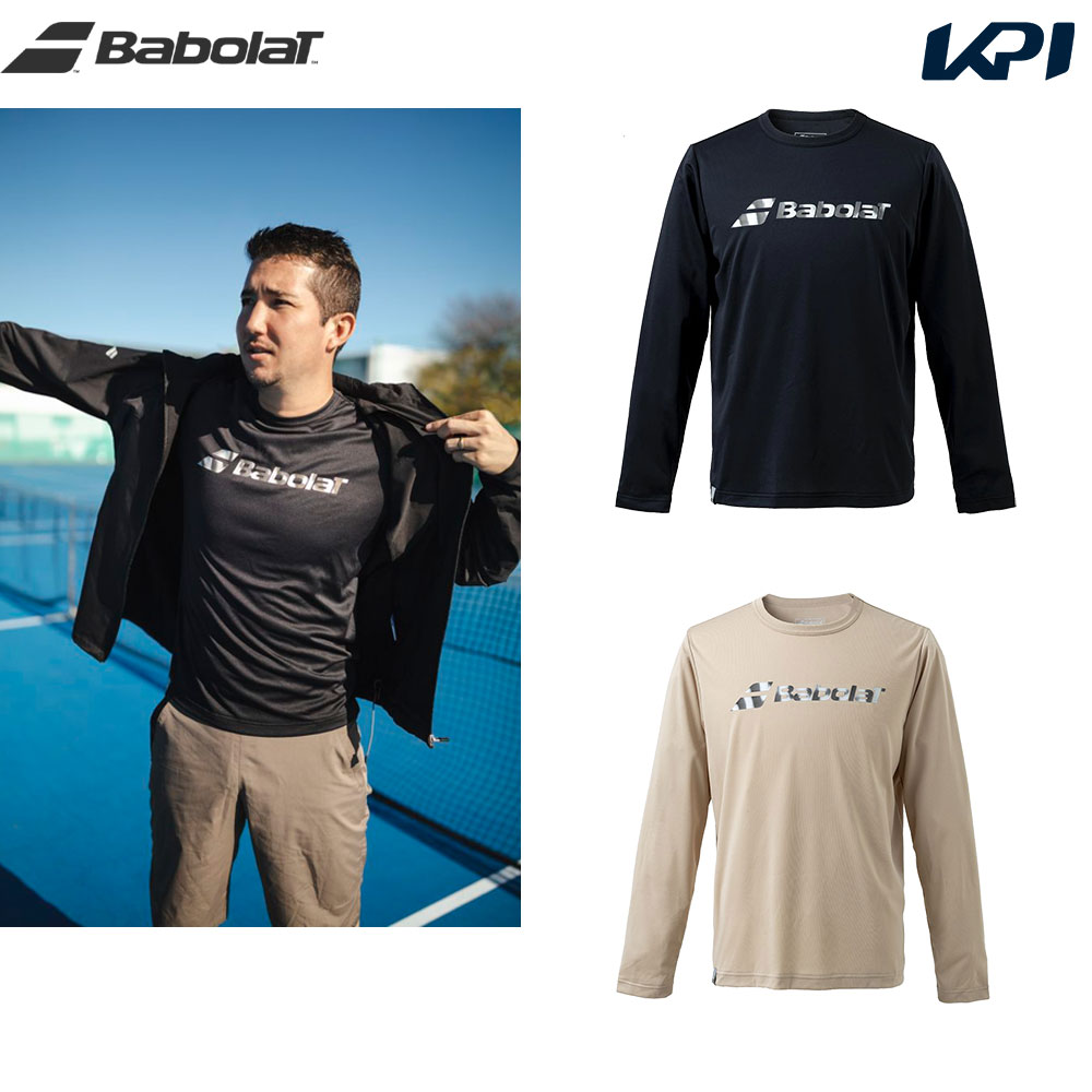 『即日出荷』バボラ Babolat テニスウェア メンズ VS ロングスリーブシャツ BUP3500 2023SS