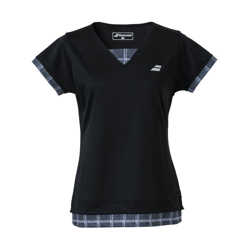 バボラ Babolat テニスウェア レディース ピュア ショートスリーブシャツ PURE SHORT SLEEVE SHIRT BWG3378 2023FW『即日出荷』｜sportsjapan｜05