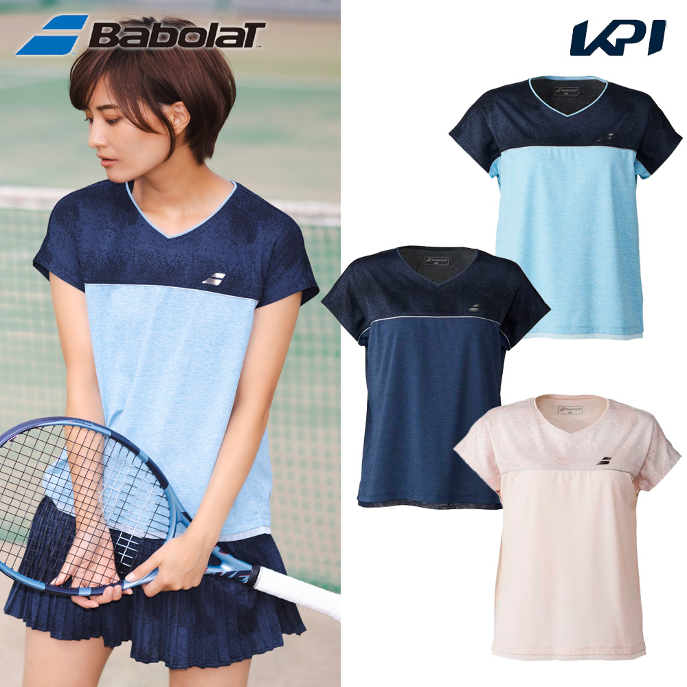 バボラ BabolaT レディースVS ショートスリーブシャツ BWG5321 Babolat バボラ テニスウェア レディース VS SHORT SLEEVE SHIRT