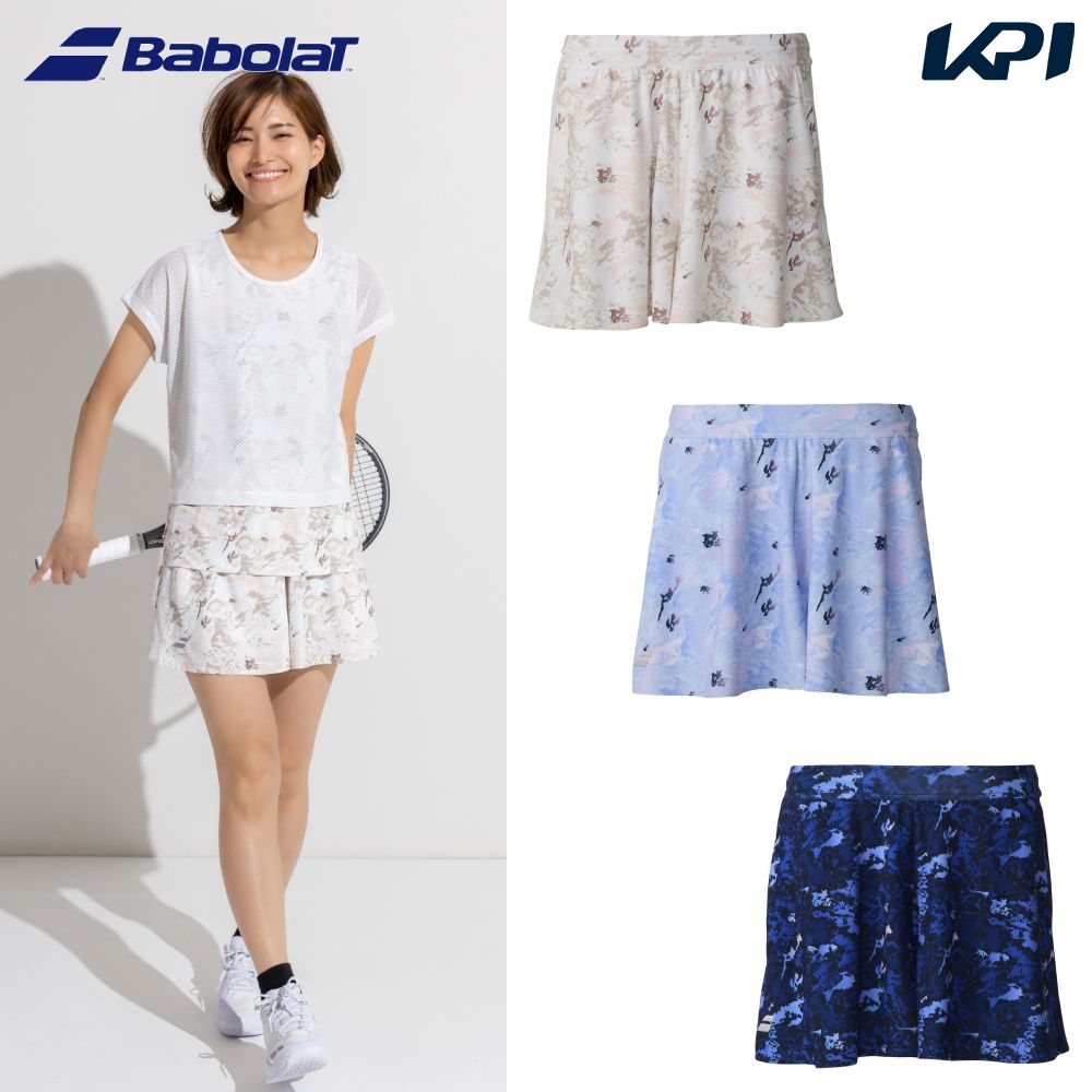 バボラ Babolat テニスウェア レディース   PLAY SHORT PANTS ショートパンツ　キュロット BWG6474 2026FW 7月下旬発売予定※予約