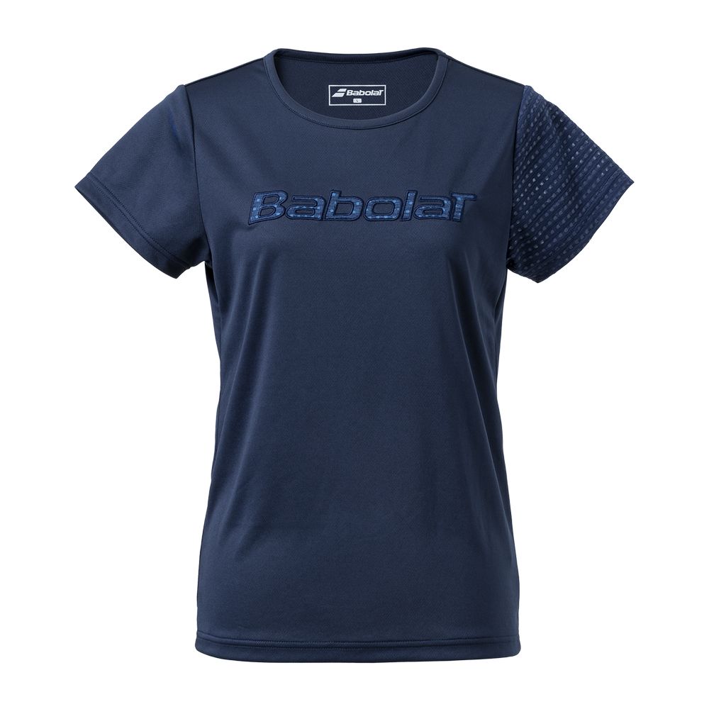 バボラ Babolat テニスウェア レディース ピュア ショートスリーブシャツ PURE SHORT SLEEVE SHIRT BWP2573 2022FW 『即日出荷』｜sportsjapan｜03