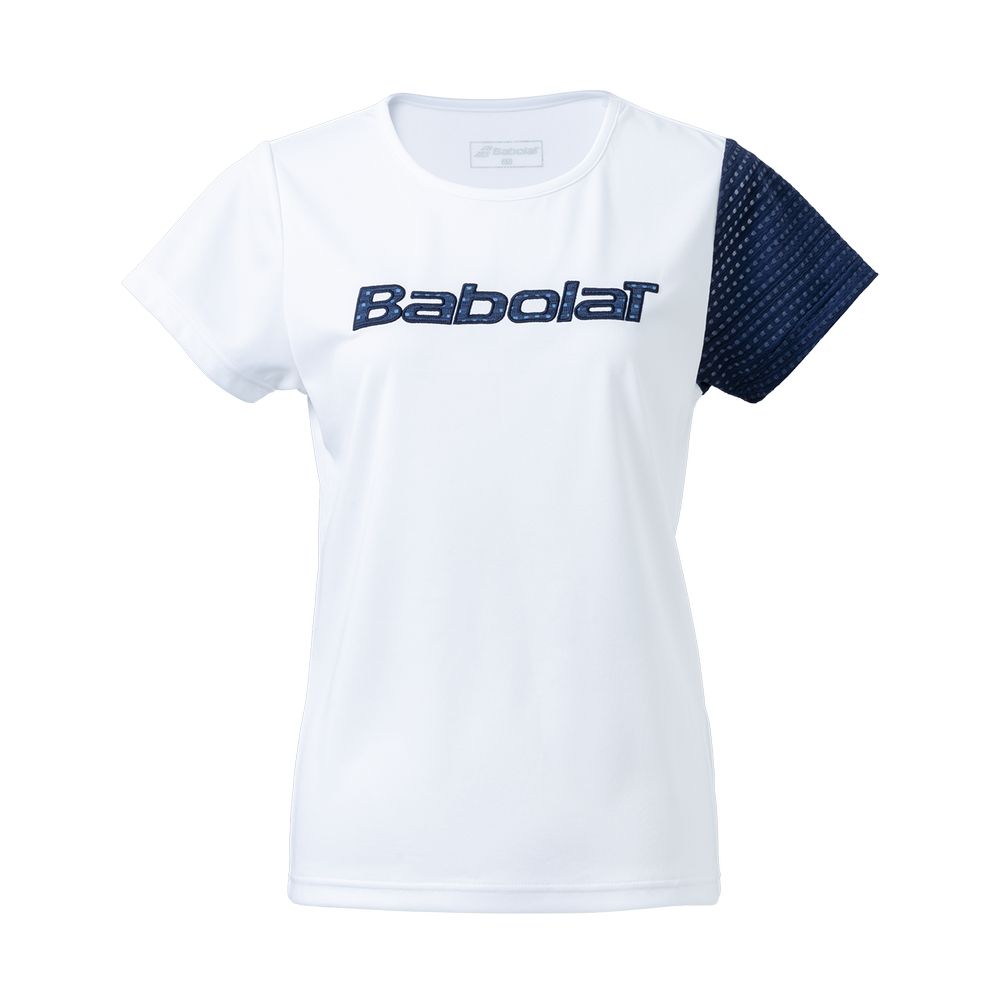 バボラ Babolat テニスウェア レディース ピュア ショートスリーブシャツ PURE SHORT SLEEVE SHIRT BWP2573 2022FW 『即日出荷』｜sportsjapan｜04