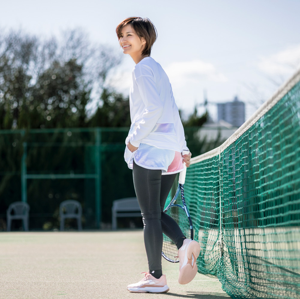 Babolat（バボラ） テニスウェア レディース PURE LONG SLEEVE SHIRT