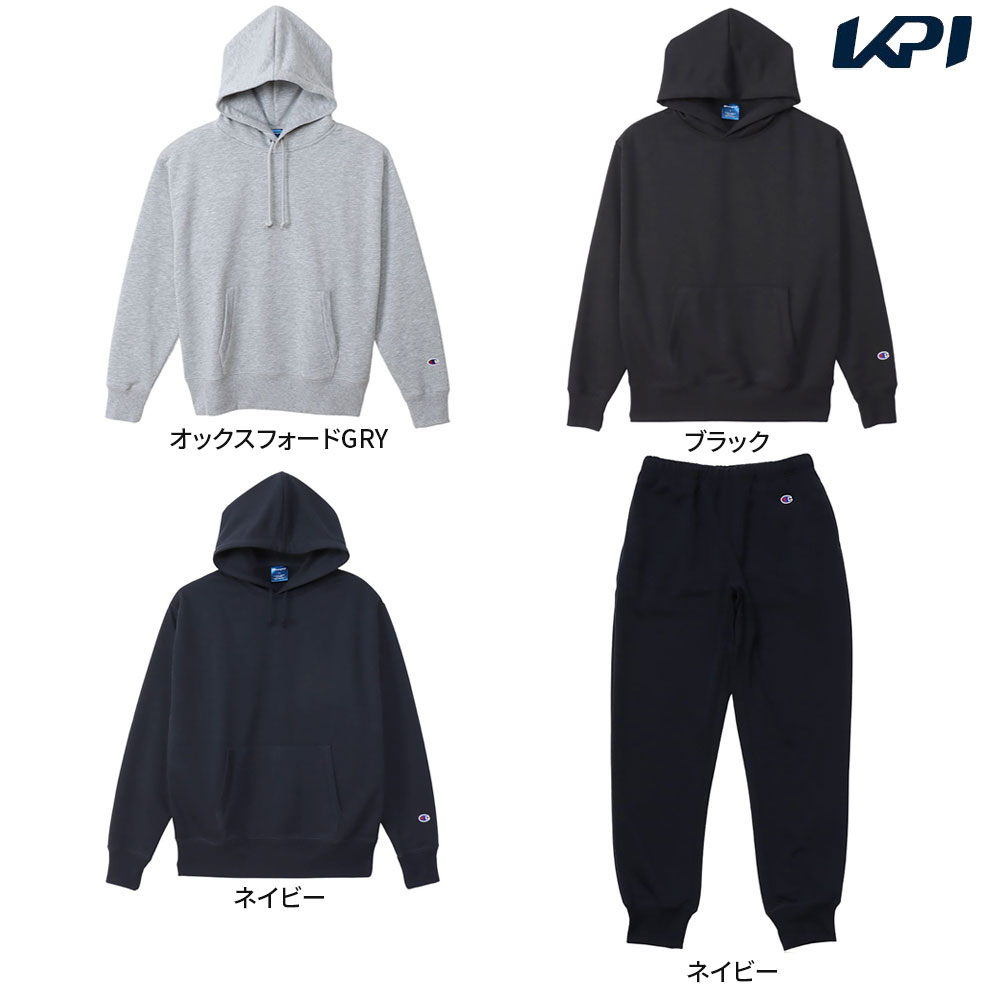 チャンピオン Champion マルチSPウェア ユニセックス   「上下セット」HOODED SWEATSHIRT C3XS161＋パンツC3XS253 C3XS161-C3XS253-370 2023SS