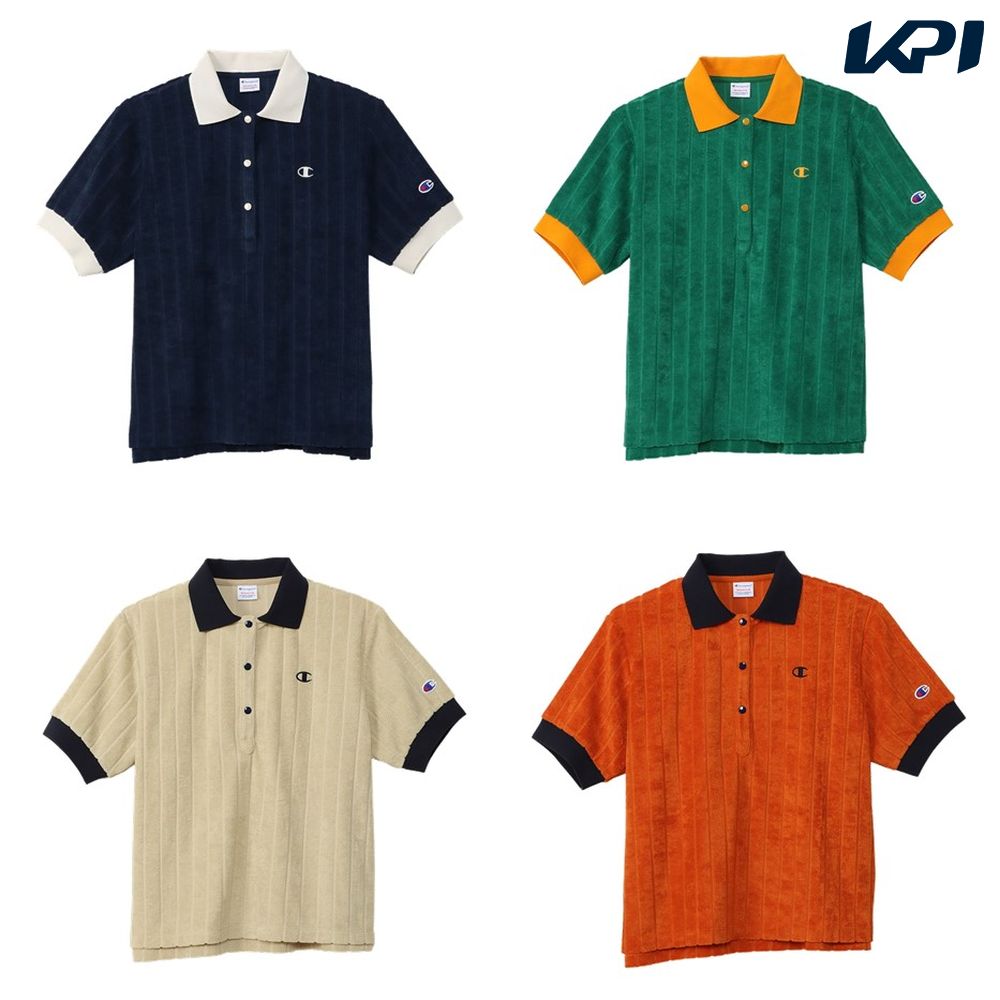 チャンピオン Champion カジュアルウェア レディース   POLO SHIRT CW-Z308 2024SS