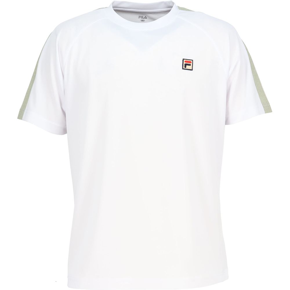 「上下セット」フィラ FILA テニスウェア メンズ ゲームシャツ×ハーフパンツ CZ6SGM011-CZ6SGM012 2026SS