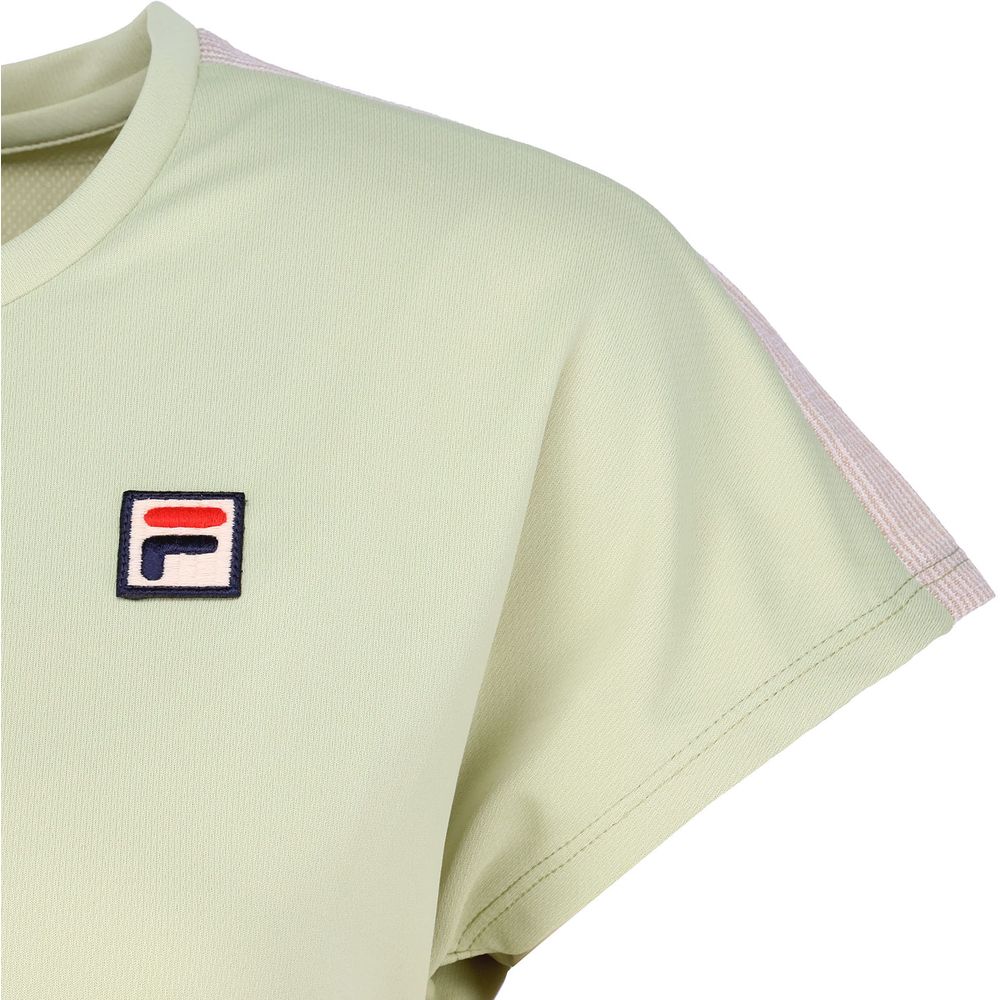 「上下セット」フィラ FILA テニスウェア レディース ゲームシャツ×スコート CZ6SGW045-CZ6SGW047 2026SS