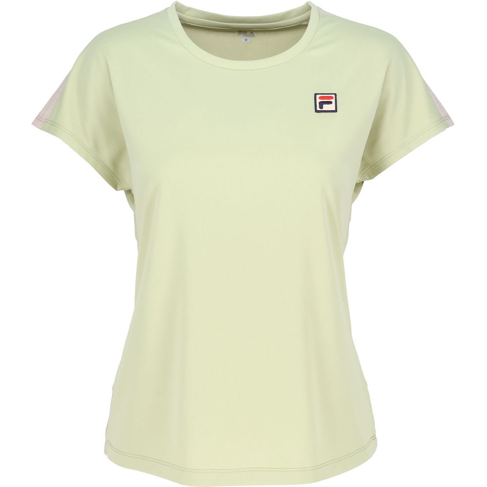 「上下セット」フィラ FILA テニスウェア レディース ゲームシャツ×スコート CZ6SGW045-CZ6SGW047 2026SS