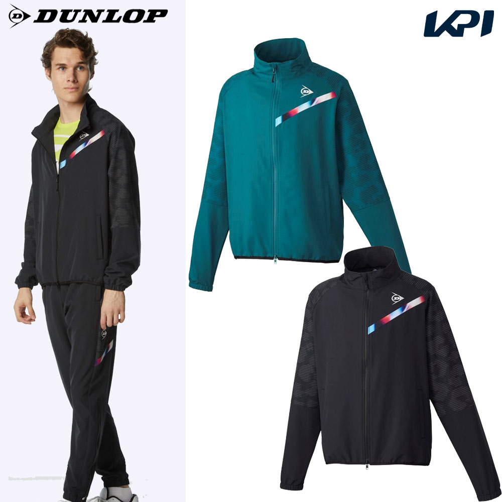 ダンロップ DUNLOP テニスウェア ユニセックス TRACK JACKET トラックジャケット DAF-5300 2023SS｜sportsjapan