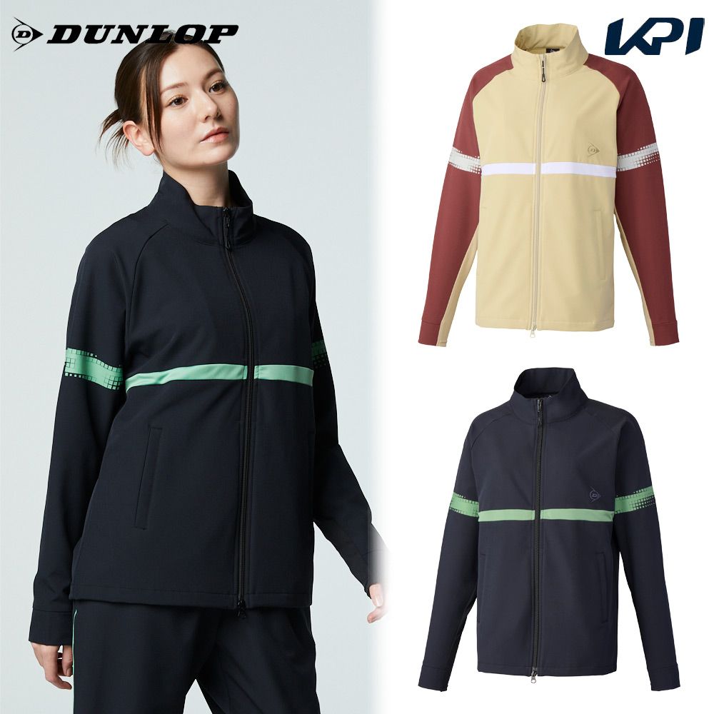 ダンロップ DUNLOP テニスウェア レディース   トラックジャケット DAF5620W 2026SS
