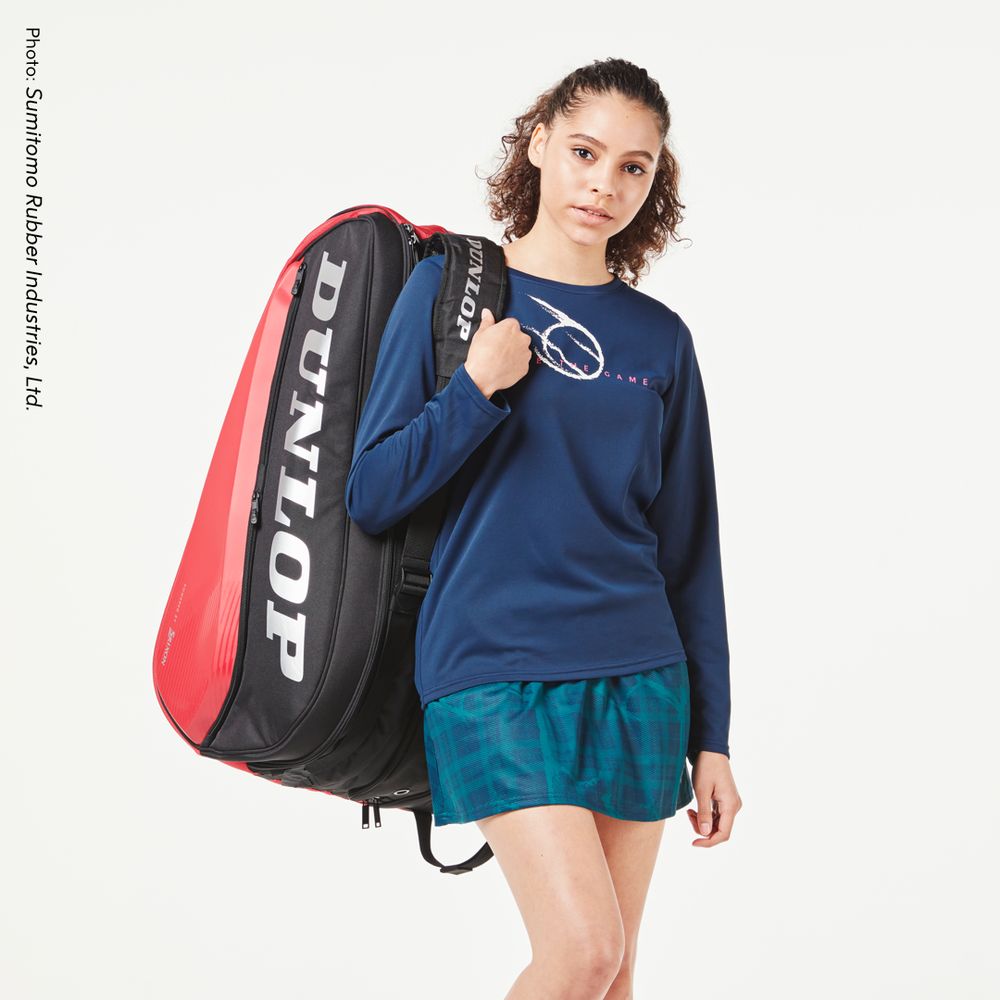 ダンロップ DUNLOP テニスウェア レディース ロングスリーブTシャツ DAL-8122W 2021SS｜sportsjapan｜08