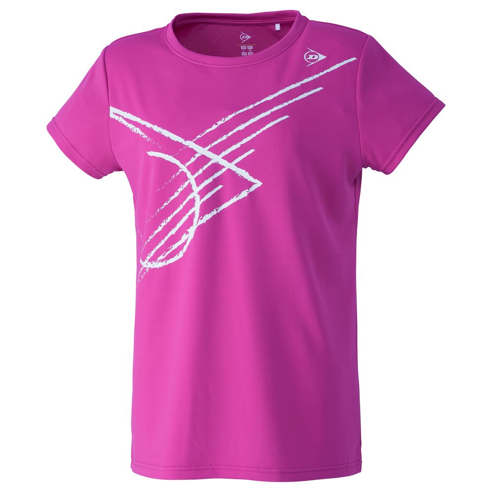 ダンロップ DUNLOP テニスウェア レディース Tシャツ DAL-8123W 2021SS｜sportsjapan｜03