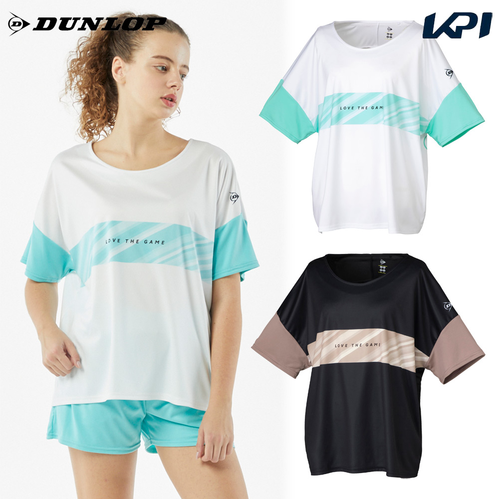 ダンロップ DUNLOP テニスウェア レディース   Tシャツ DAL8520W 2025SS