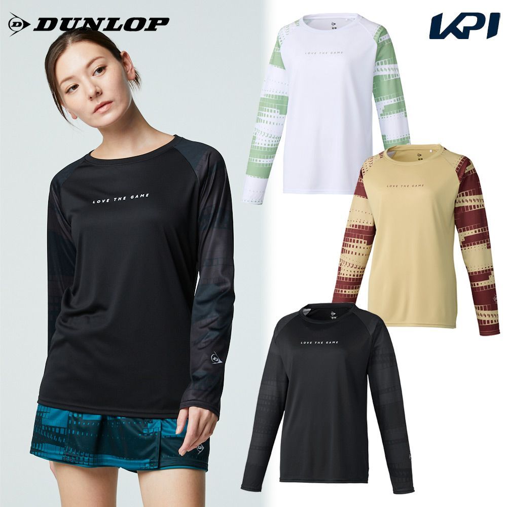 ダンロップ DUNLOP テニスウェア レディース   LスリーブTシャツ DAL8622W 2026SS