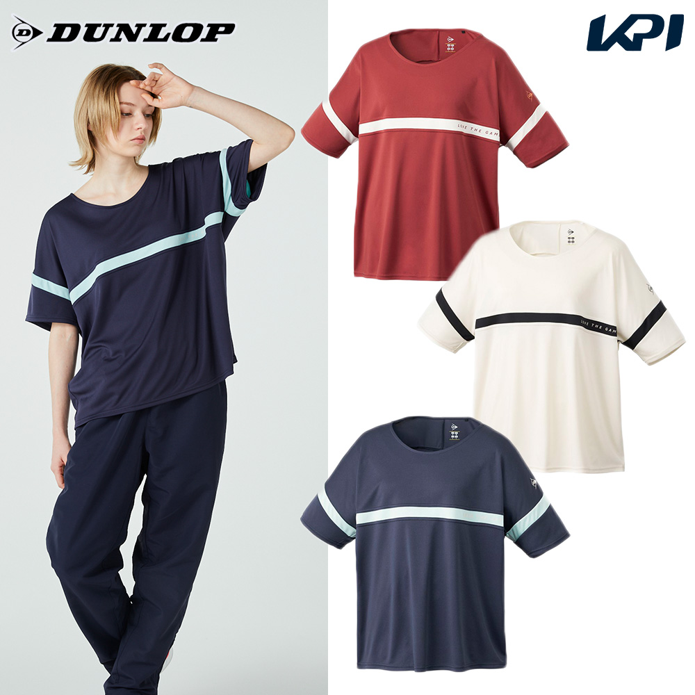 ダンロップ DUNLOP テニスウェア レディース   Tシャツ DAL8561W 2025FW
