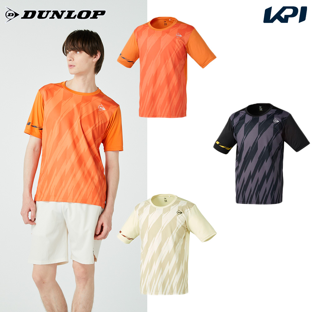 ダンロップ DUNLOP テニスウェア ユニセックス ゲームシャツ DAP1542 2025FW 7月下旬発売予定※予約