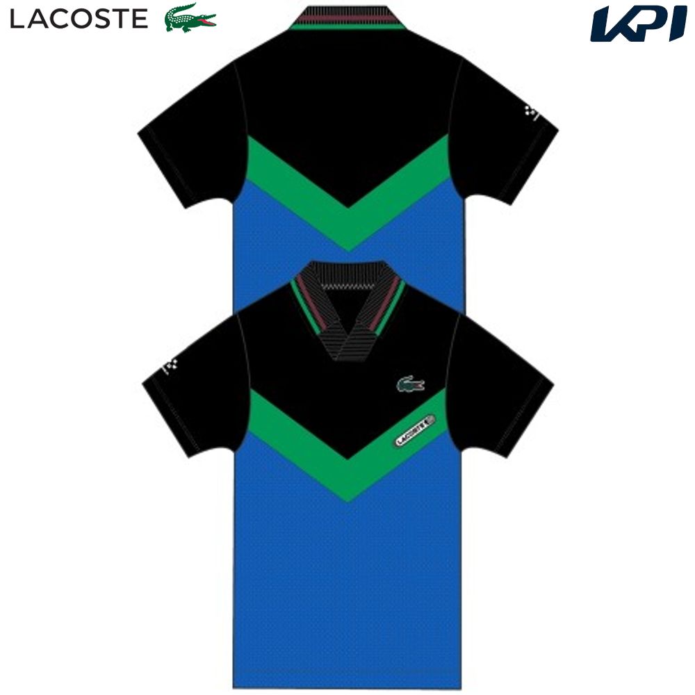 Yahoo! Yahoo!ショッピング(ヤフー ショッピング)『即日出荷』ラコステ LACOSTE テニスウェア メンズ 『ダニール・メドベージェフ』Vネックプルオーバーポロシャツ DH1099-99-MIU 2023FW