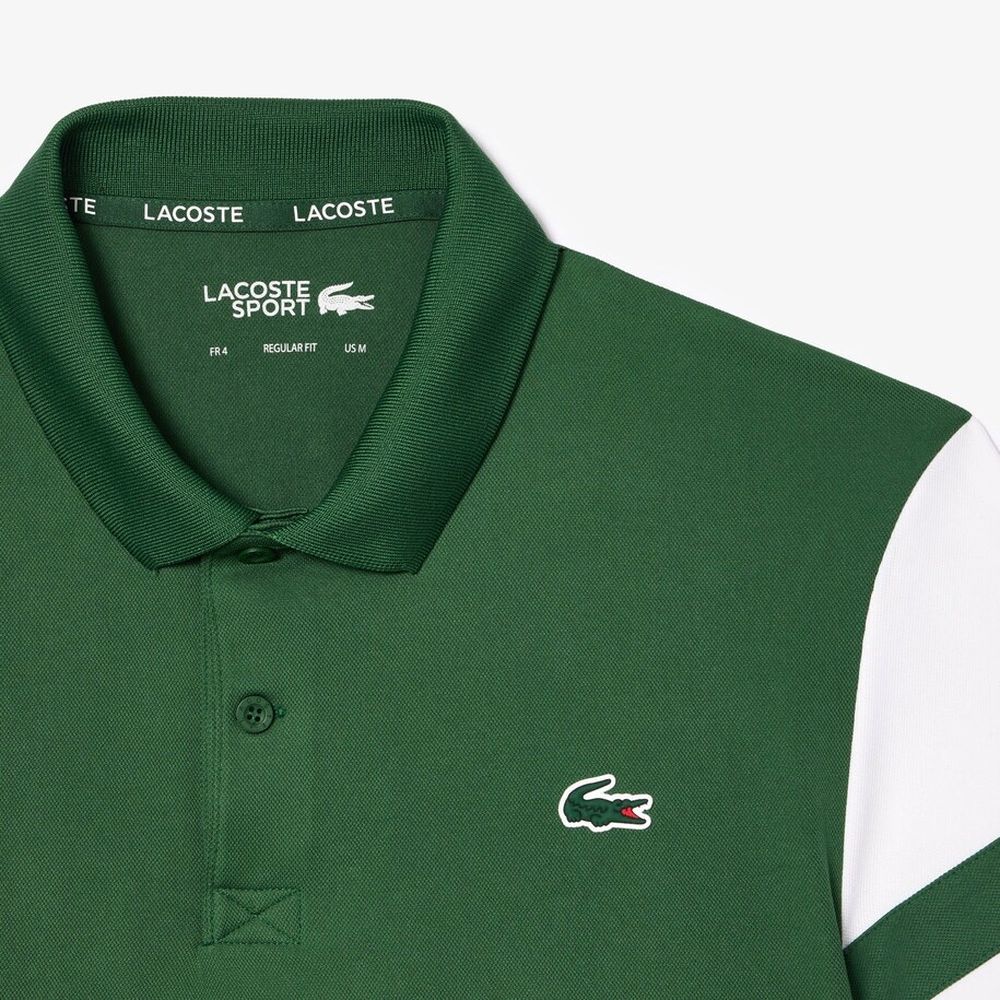 ラコステ LACOSTE テニスウェア メンズ ULTRA DRY COLOURBLOCK TENNIS POLO SHIRT ウルトラドライ ポロシャツ DH7352 99 291 2024SS 『即日出荷』 :DH7352 99 291:SPORTS JAPAN