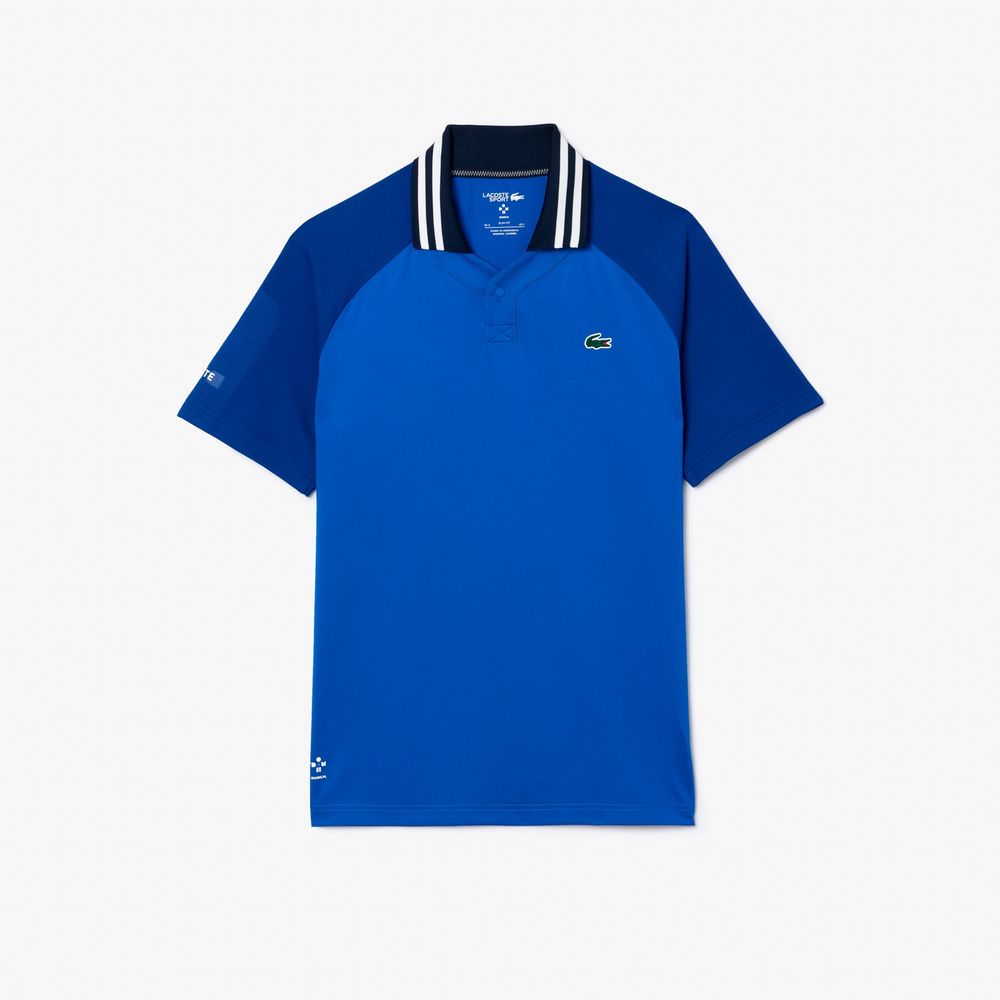 ラコステ LACOSTE テニスウェア メンズ   『ダニール・メドベージェフ』変形ポロシャツ DH7381-99-ISS 2024SS 『即日出荷』｜sportsjapan｜03