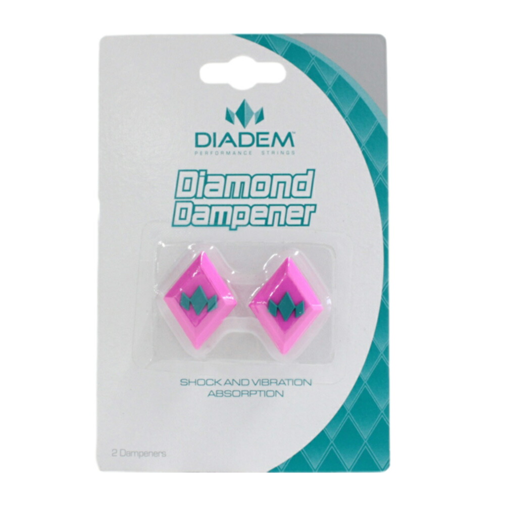 ダイアデム DIADEM テニスグリップテープ  Diamond Dampener ダイアモンド ダンプナー 2個入 DIA-TFF001｜sportsjapan｜03