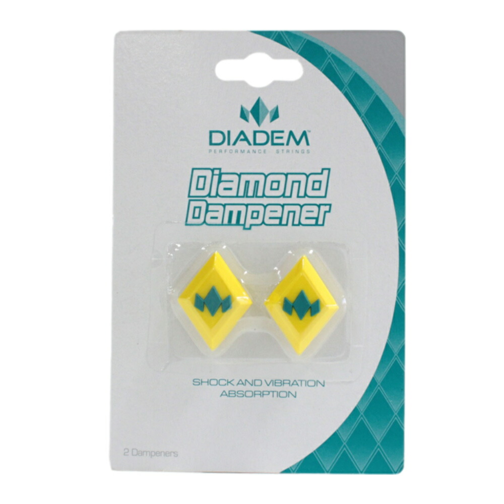 ダイアデム DIADEM テニスグリップテープ  Diamond Dampener ダイアモンド ダンプナー 2個入 DIA-TFF001｜sportsjapan｜05