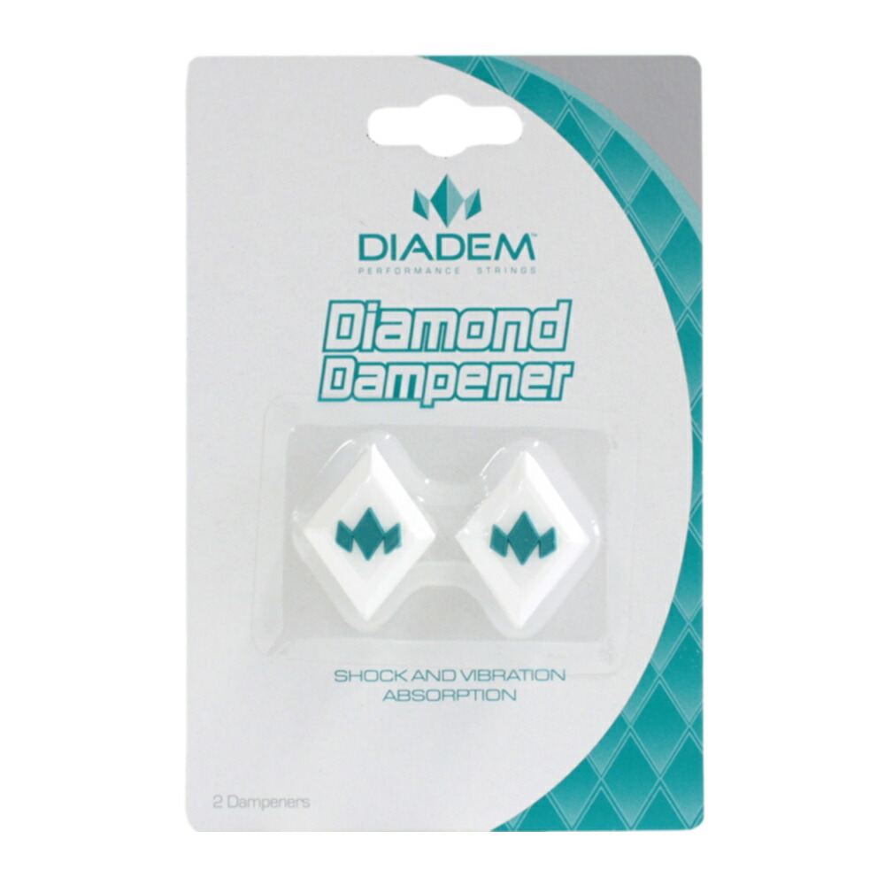 ダイアデム DIADEM テニスグリップテープ  Diamond Dampener ダイアモンド ダンプナー 2個入 DIA-TFF001｜sportsjapan｜04