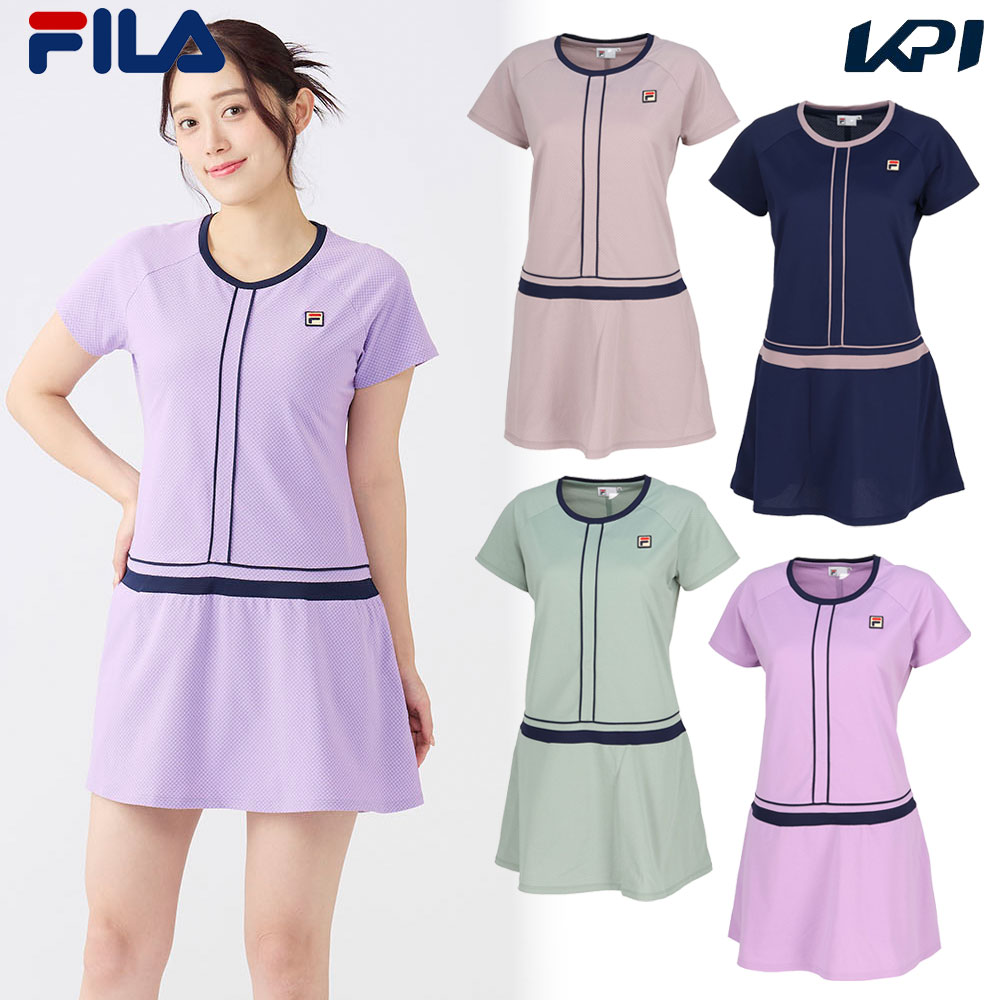 FILA フィラ テニスウェア レディース ワンピース EL0010 2025SS