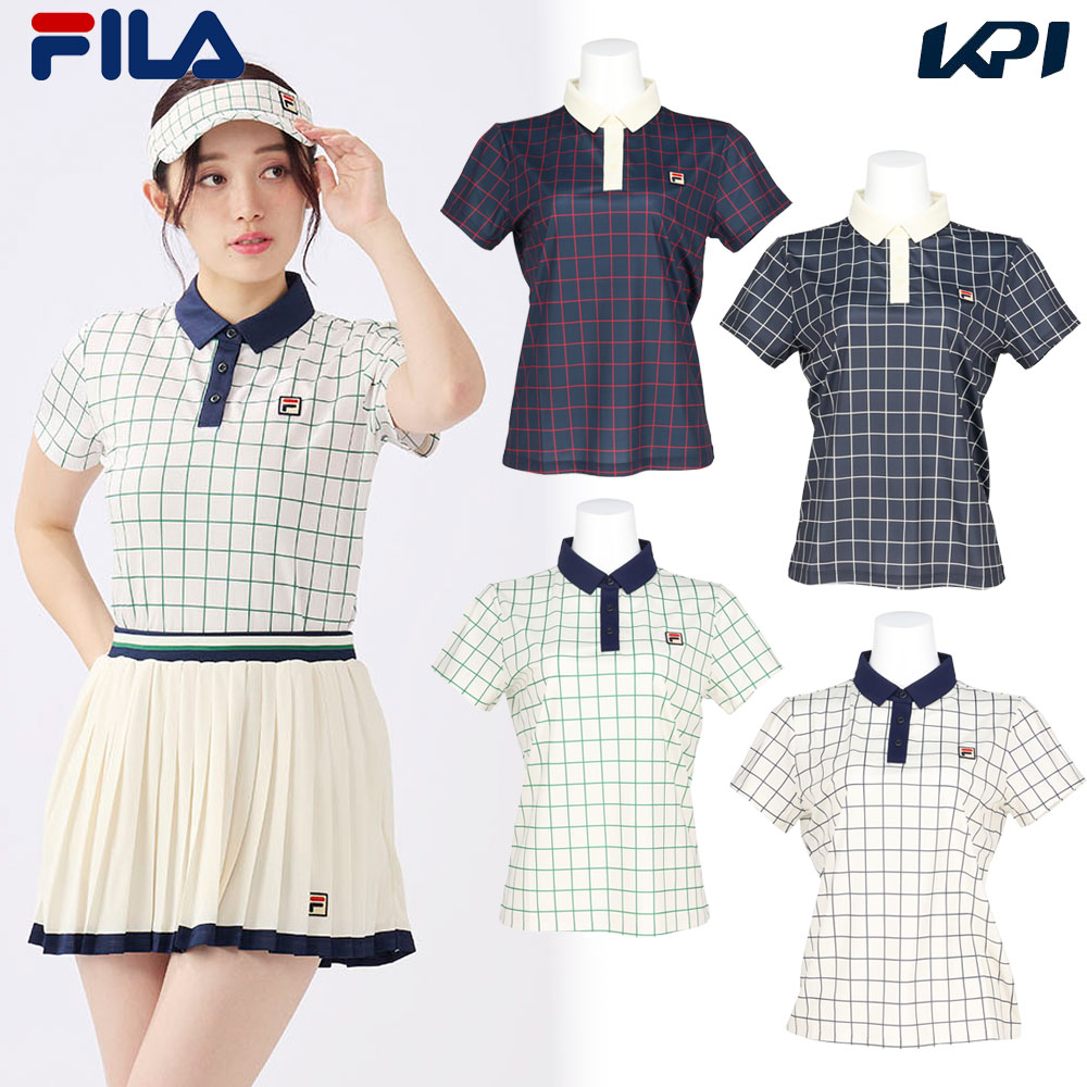 フィラ FILA テニスウェア レディース   ポロシャツ EL0032 2025SS