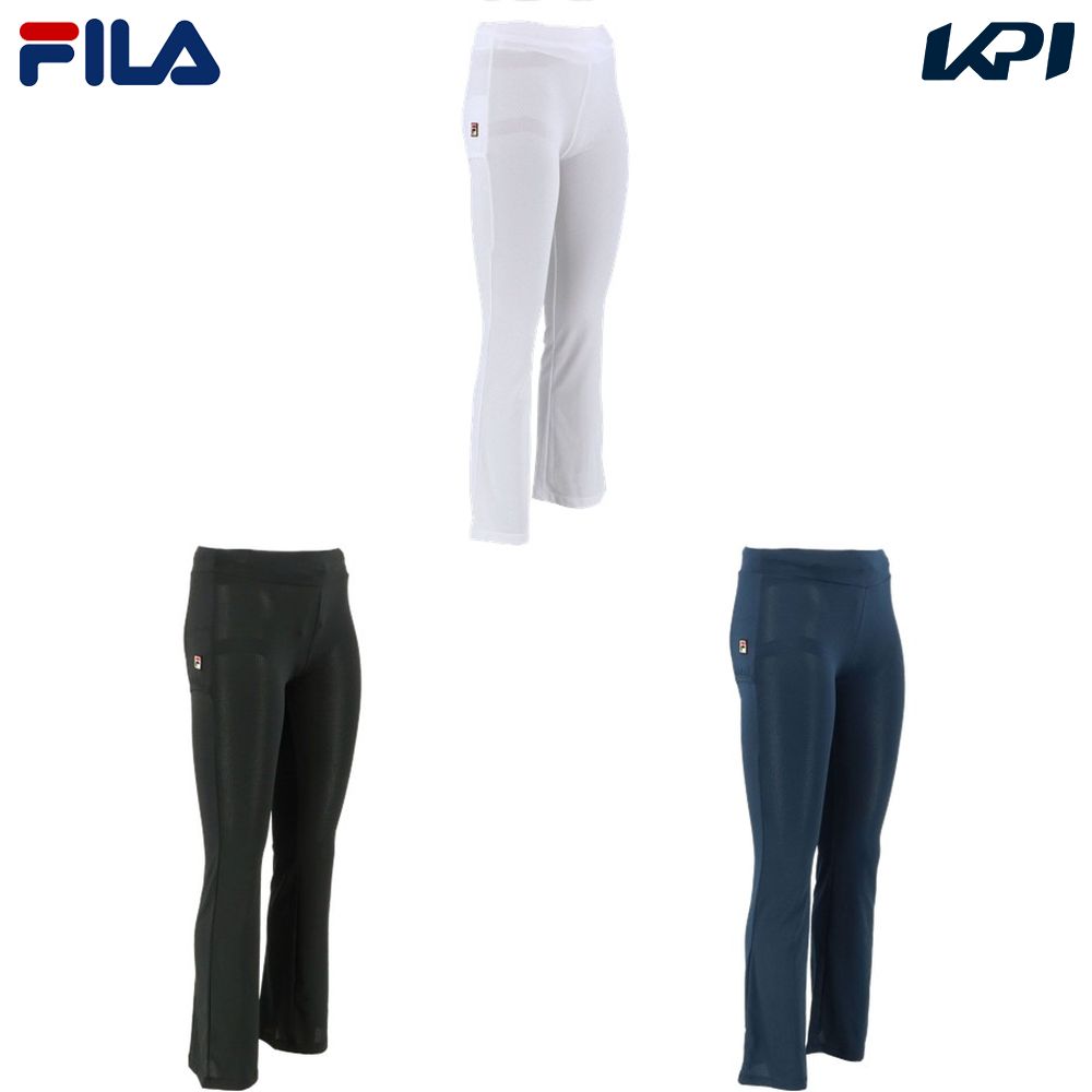 フィラ FILA テニスウェア レディース   Wメッシュロングパンツ EL0115 2025SS