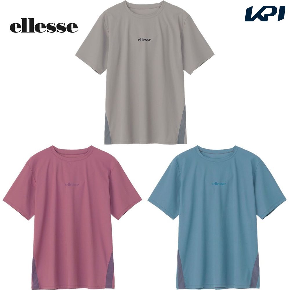 エレッセ Ellesse テニスウェア メンズ GSツアーシャツ EM023390 USオープンコレクション 2023FW