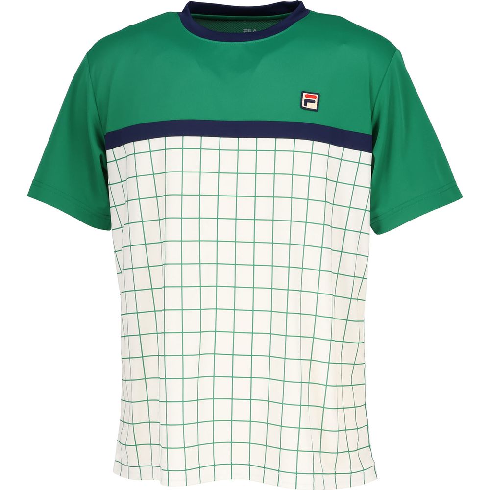 FILA フィラ テニスウェア メンズ ゲームシャツ EM0083 2025SS