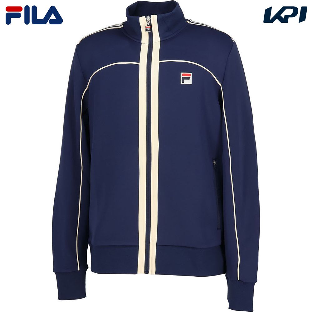 『即日出荷』フィラ FILA テニスウェア メンズ   「上下セット」トラックジャケット FBM5055＋パンツFBM5056 KPI限定モデル FBM5055-FBM5056 2023FW | FILA | 01