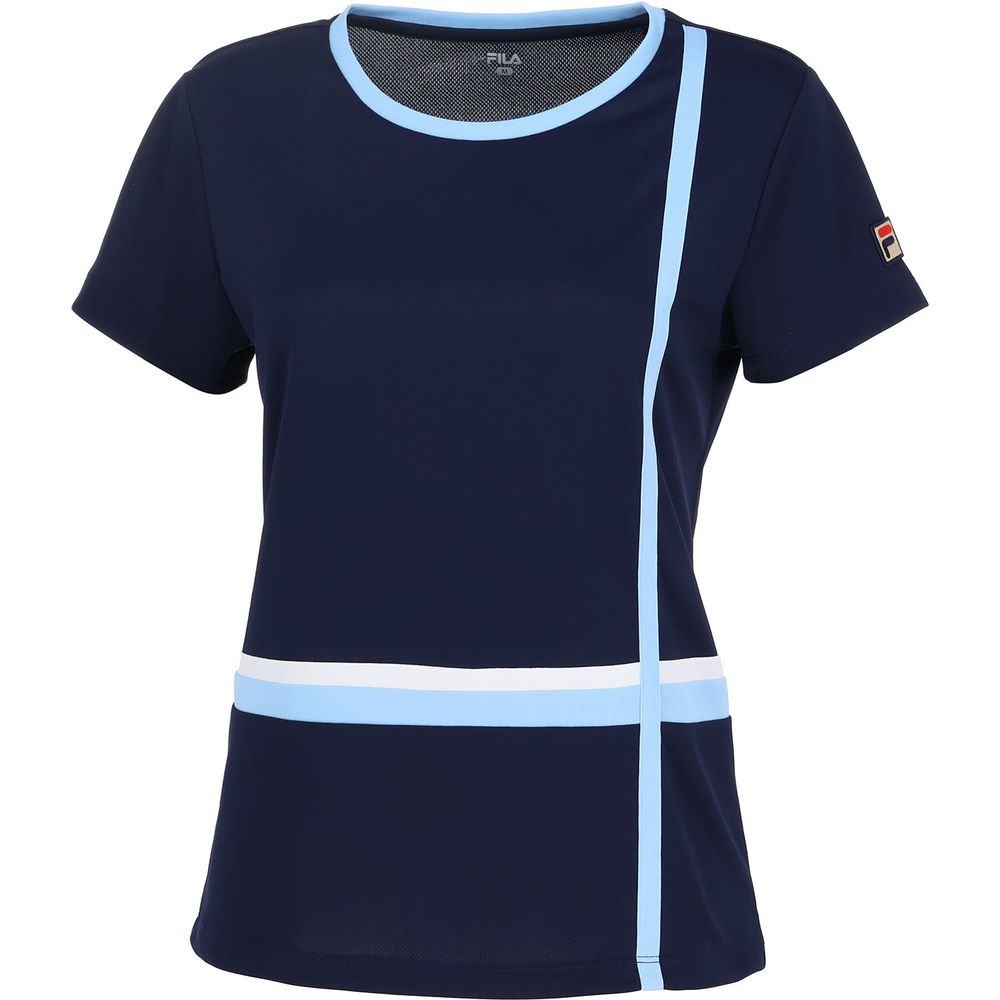 フィラ FILA テニスウェア レディース   ゲームシャツ VL2860 2024SS｜sportsjapan｜04