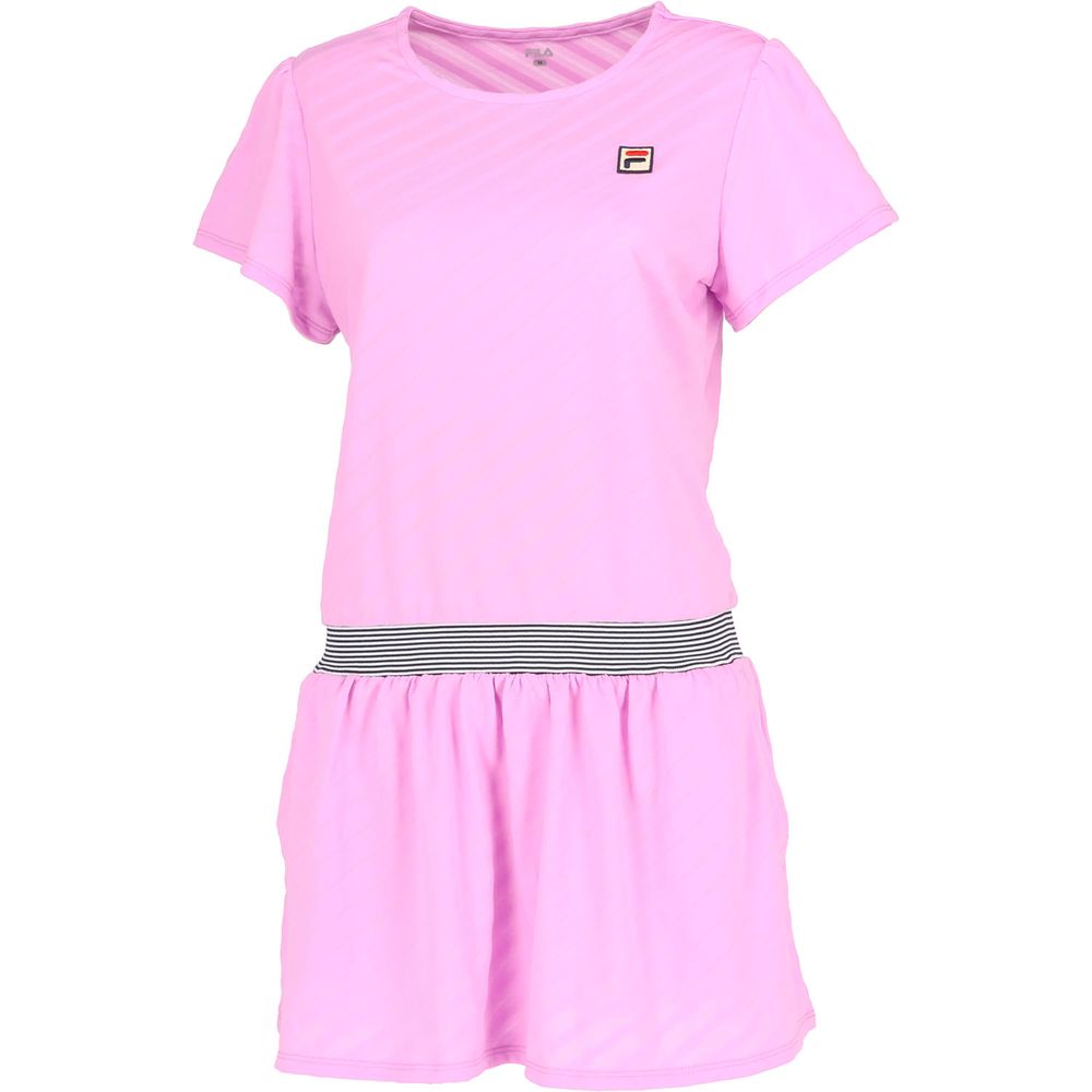 FILA - 【フィラ】ワンピースM/バボラ ディアドラ パラディーゾ エレッセ スリクソン FILA フィラ テニスウェア レディース ワンピース EL0231 2025FW